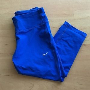 Nike Dri Fit leggings blue
